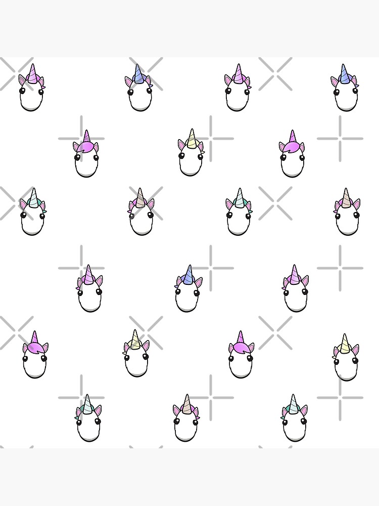 Magical Unicorn Pattern Poster By Theresthisthing Redbubble - new magical unicorn roblox