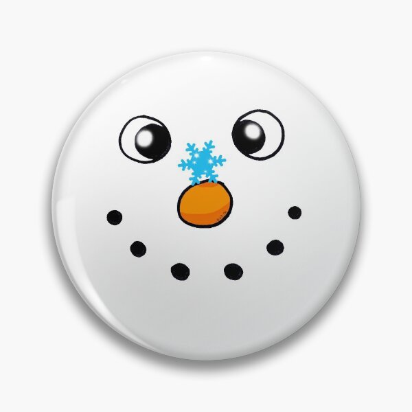Item preview, Funny winter white snowman with snowflake designed and sold by CuteCartoon.