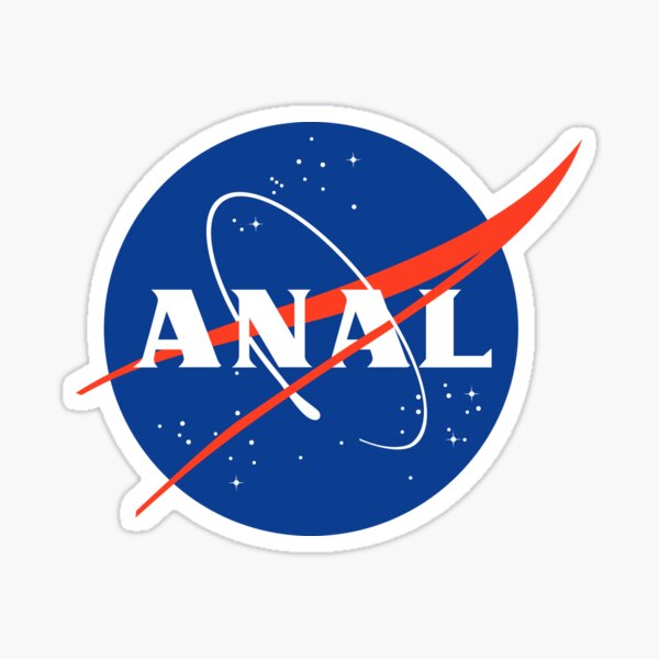 NASA ANAL Pegatina