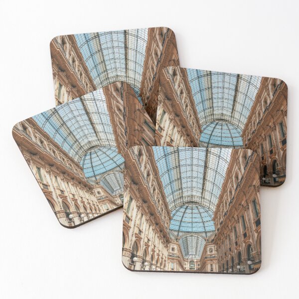 Item preview, Galleria Vittorio Emanuele, Milan Dome, Gallery Milan, Shopping Mall Milan, Milano Italy, Famous Landmark Italy designed and sold by radub85.