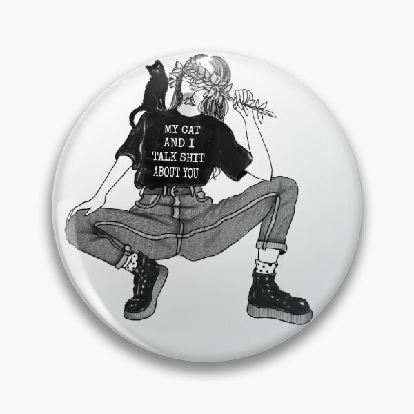 Item preview, My cat and I talk sh*t about you  designed and sold by Danijela  Simic.