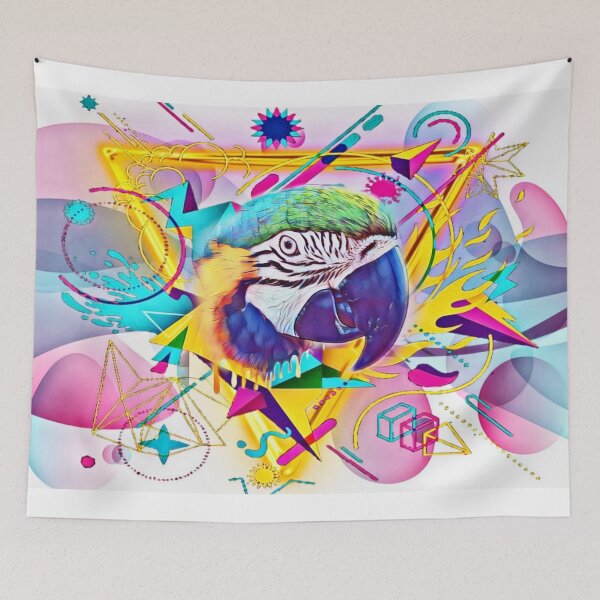Item preview, Party parrot designed and sold by MANKO Macaw.