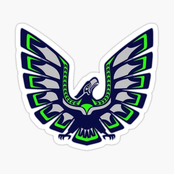 the american seattle sports factory merch Sticker