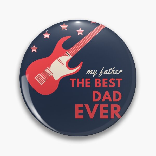 Item preview, The best dad ever - Guitar Dad designed and sold by Radu Matei.