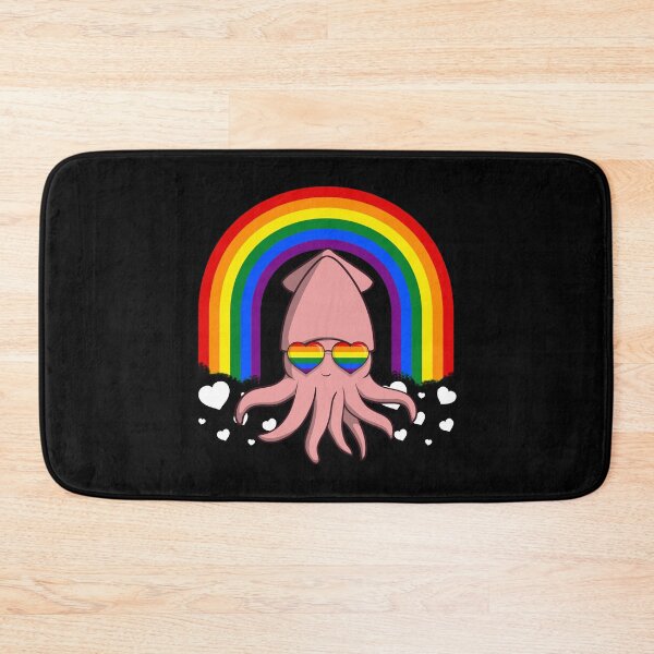 Item preview, Gay Pride Rainbow LGBT Squid designed and sold by fatamyfan1.
