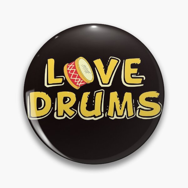 Item preview, Savvy Turtle Love Drums designed and sold by SavvyTurtle.