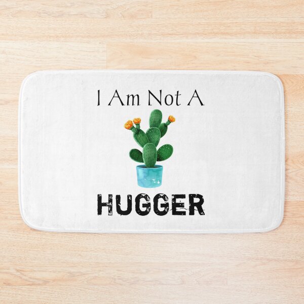 Item preview, I’m not a hugger cactus Classic T-Shirt,hugger T-shirts,Funny cactus t-shirts designed and sold by Essakhi12.