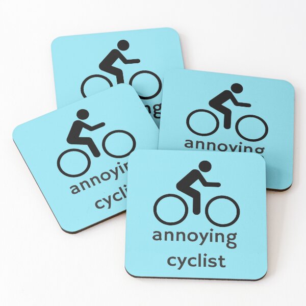 Item preview, Bicycle lover: Annoying Cyclist designed and sold by MandWthings.