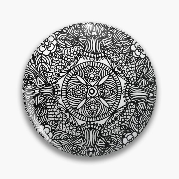 Item preview, Flower and petals mandala repeat - OneMandalaADay designed and sold by onemandalaaday.