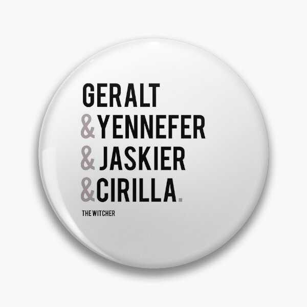 Item preview, Geralt/Yennefer/Jaskier/Cirilla designed and sold by AlysaArts.