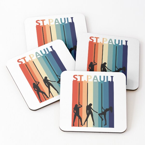 Item preview, St. Pauli Hamburg Reeperbahn red light dance designed and sold by DerNerd.