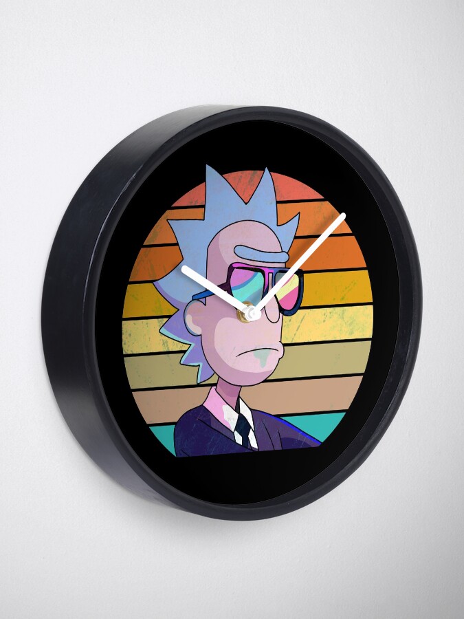 Alternate view of Rick Sanchez - Run the Jewels Clock