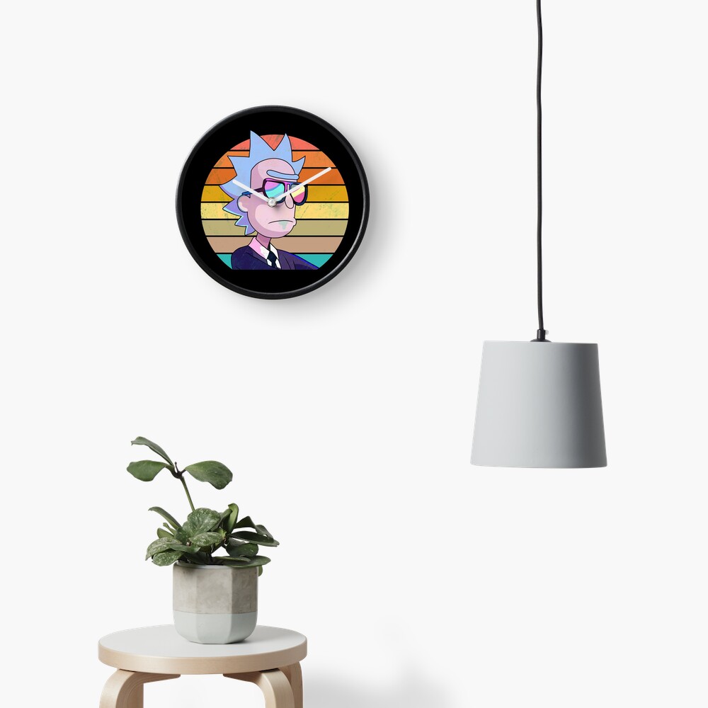 Rick Sanchez - Run the Jewels Clock