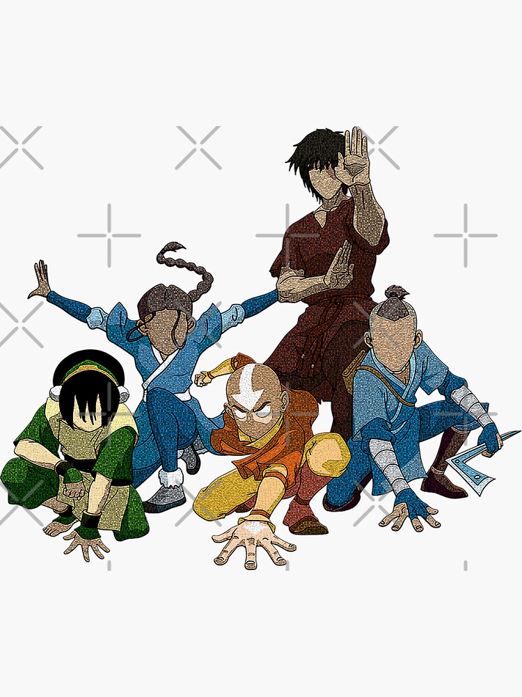 AVATAR The LAST AIRBENDER VINYL Stickers [A] AANG Katara SOKKA Appa~ ATLA  Decals