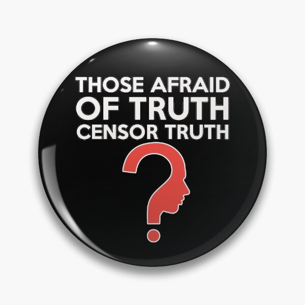 Item preview, THOSE AFRAID OF TRUTH CENSOR TRUTH SHIRTS! designed and sold by BrandNewTeez.