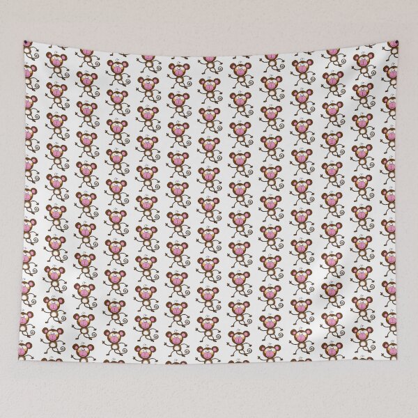 Item preview, Funny cheeky monkey cartoon designed and sold by CuteCartoon.