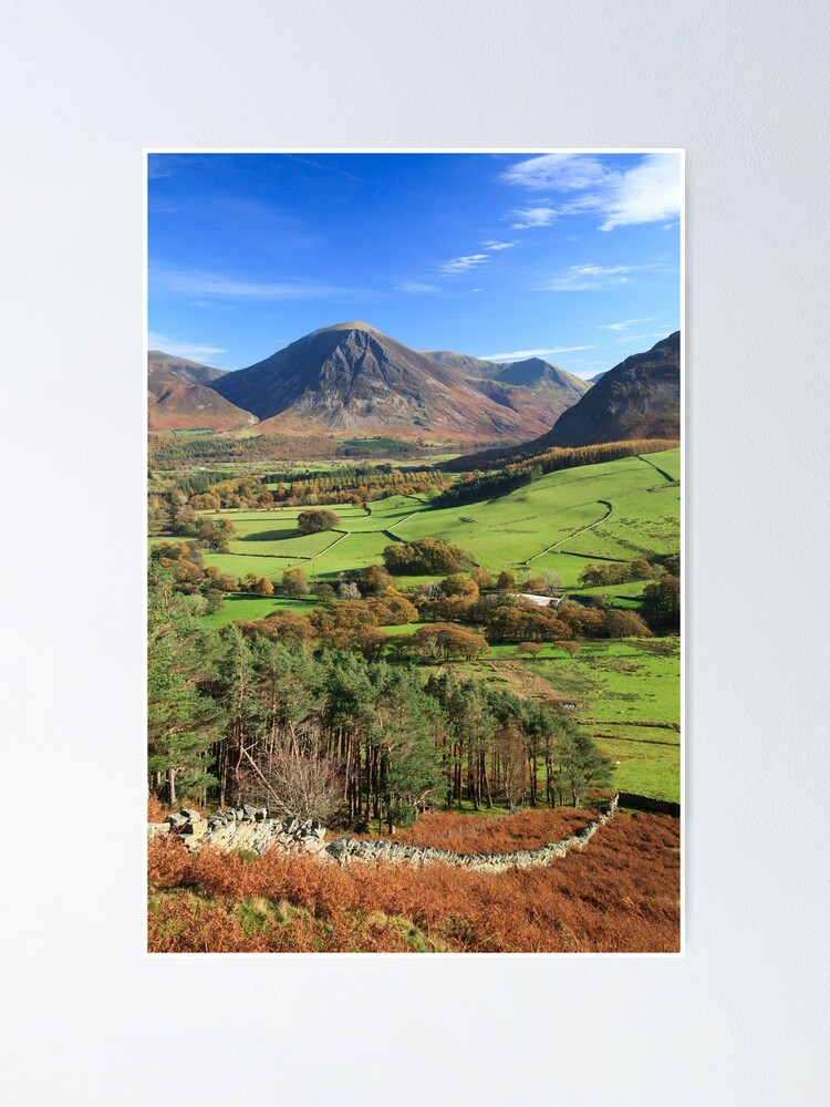 Imagen 1 de 3, Póster con la obra Loweswater Terrace View, diseñada y vendida por bitm2007.