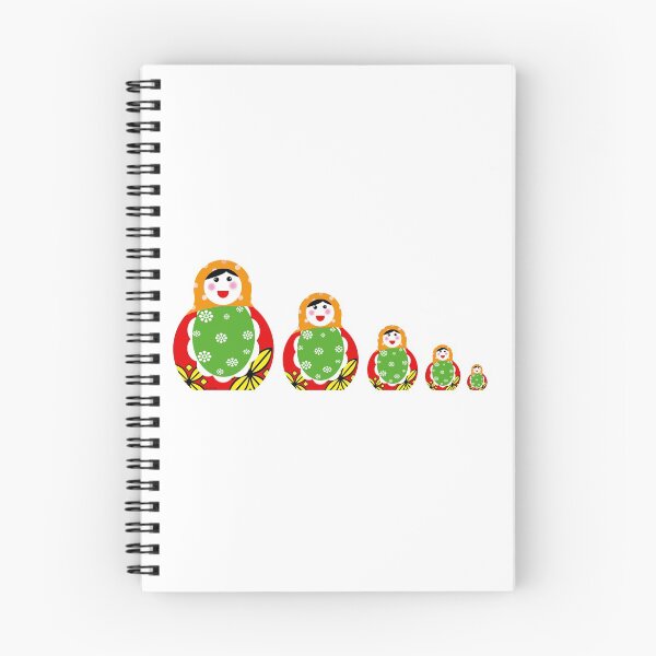 Item preview, Cute Russian nesting dolls designed and sold by CuteCartoon.