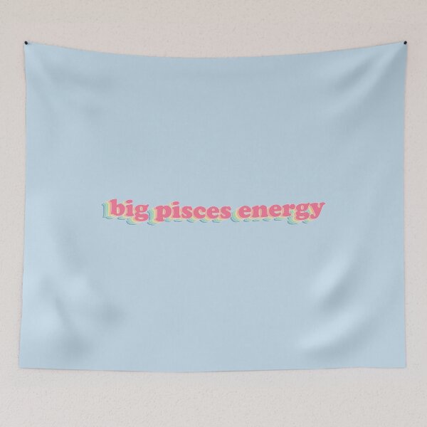 Item preview, BIG PISCES ENERGY - astrology designed and sold by capslocksigh.
