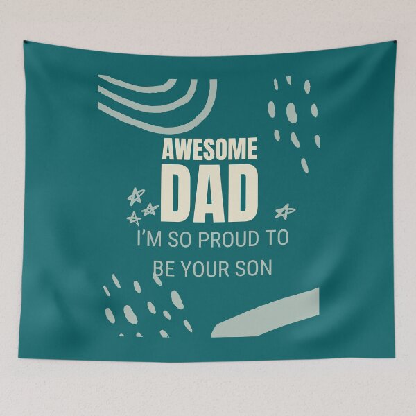 Item preview, Awesome Dad Unique father's day gift designed and sold by Radu Matei.