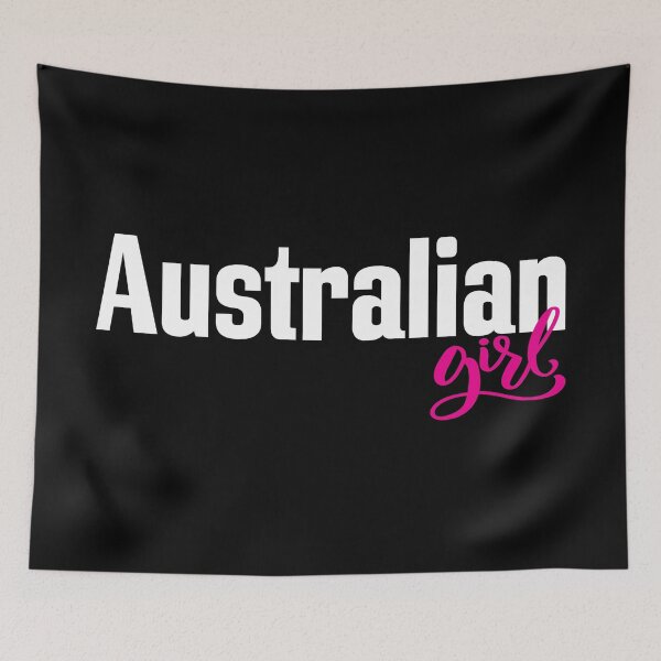 Item preview, Australian Girl Australia Raised Me designed and sold by ProjectX23.
