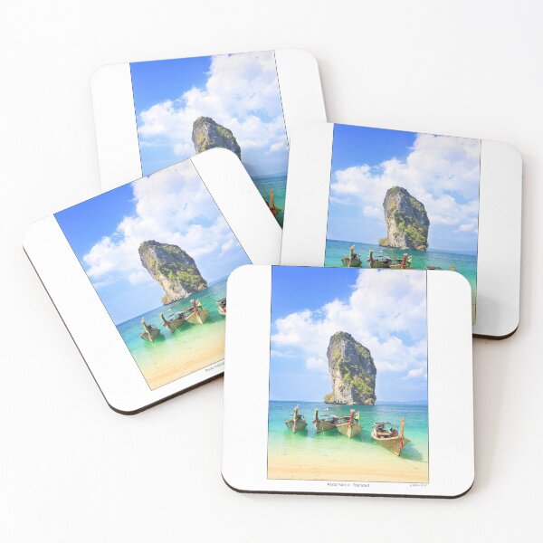 Item preview, Thai longtail boats on Poda Island, Thailand designed and sold by AndreasPrott.