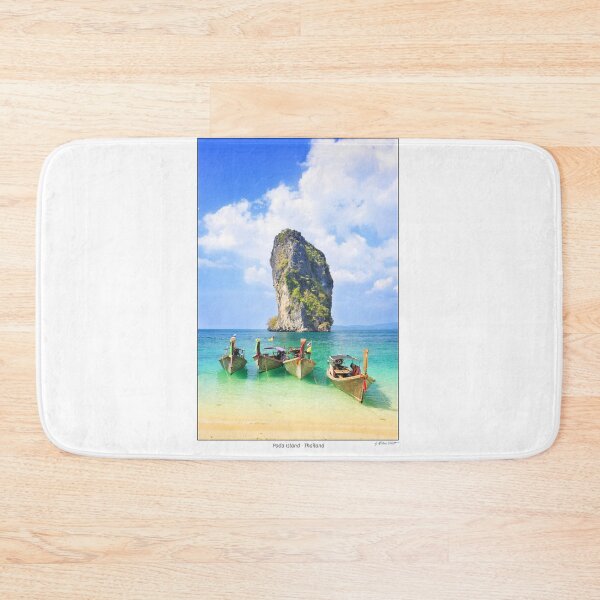 Item preview, Thai longtail boats on Poda Island, Thailand designed and sold by AndreasPrott.