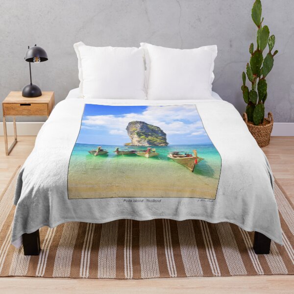 Item preview, Thai longtail boats on Poda Island, Thailand designed and sold by AndreasPrott.