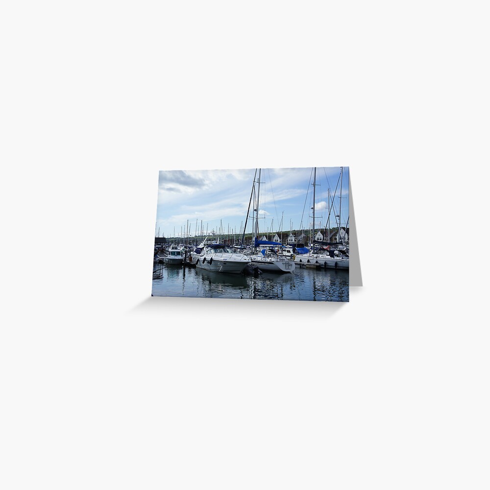 The Boardwalk - Portsmouth Greeting Card