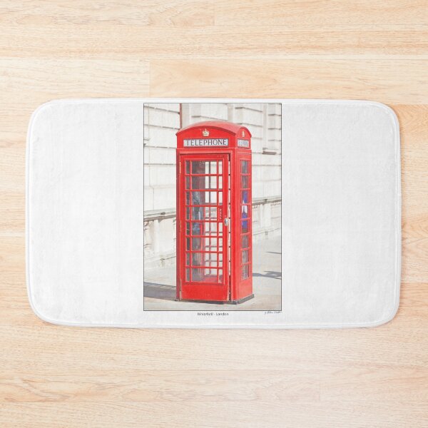 Item preview, Vintage Red London Telephone Booth designed and sold by AndreasPrott.