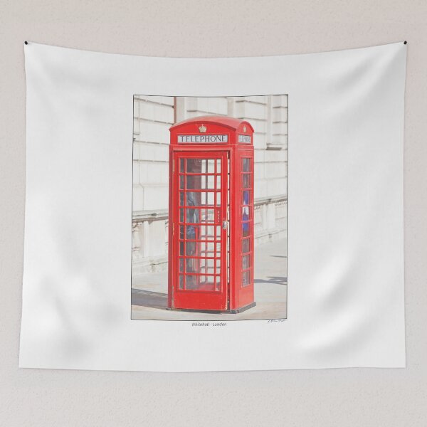 Item preview, Vintage Red London Telephone Booth designed and sold by AndreasPrott.