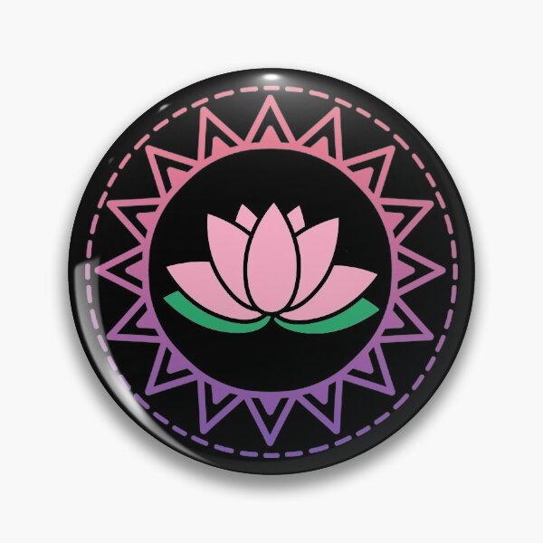 Item preview, Lotus mandala lotus flower gift designed and sold by redshirtz.