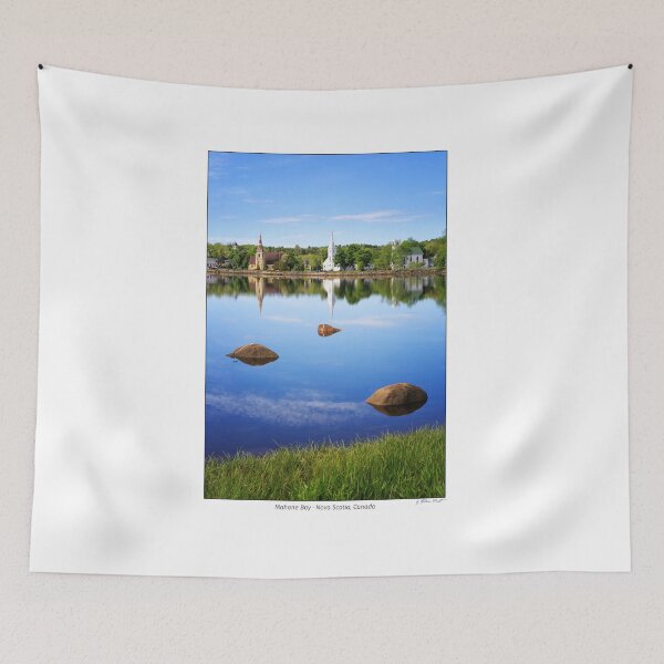 Item preview, Three churches in Mahone Bay, Nova Scotia, Canada designed and sold by AndreasPrott.