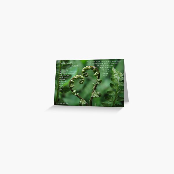 Lovingkindness Blessing Greeting Card