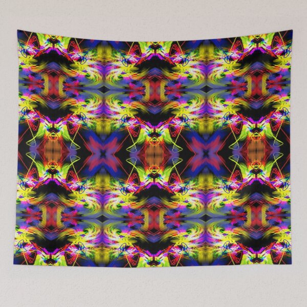 Item preview, Vibrant  graffic  ,psychedelic arte abstracto,abstract art design designed and sold by Adri Barnard.