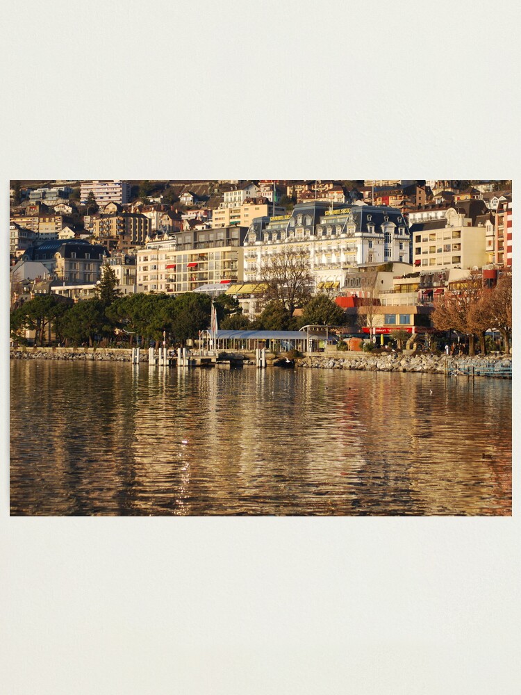 Alternate view of Montreux Hotel Palace Photographic Print
