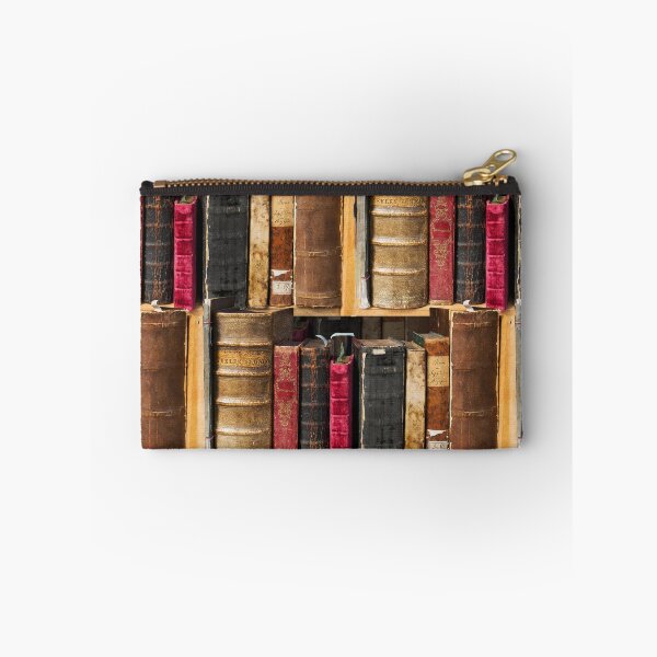 Item preview, Bookworm Vintage books in bookshelf designed and sold by UtArt.