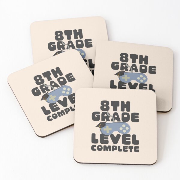 Item preview, 8TH GRADE LEVEL COMPLETE FUNNY GRADUATION GAMER designed and sold by StaceyChito.