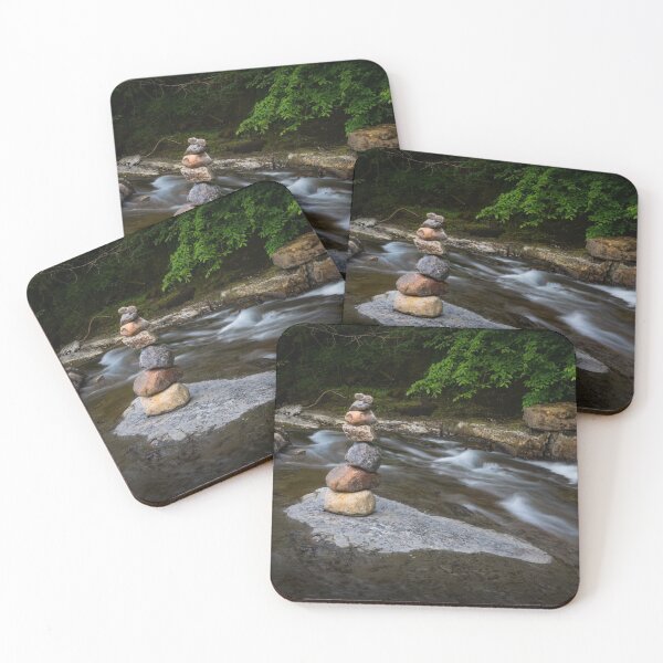 Item preview, Stone stacking on the Afon Twrch designed and sold by Leighton Collins.