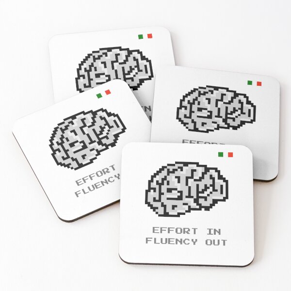 Item preview, Effort In, Fluency Out designed and sold by italikan.