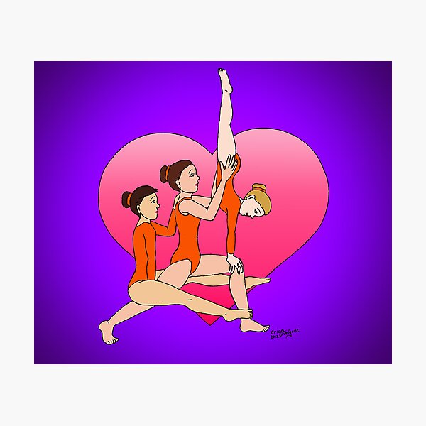 Acrobatics 2 Photographic Print