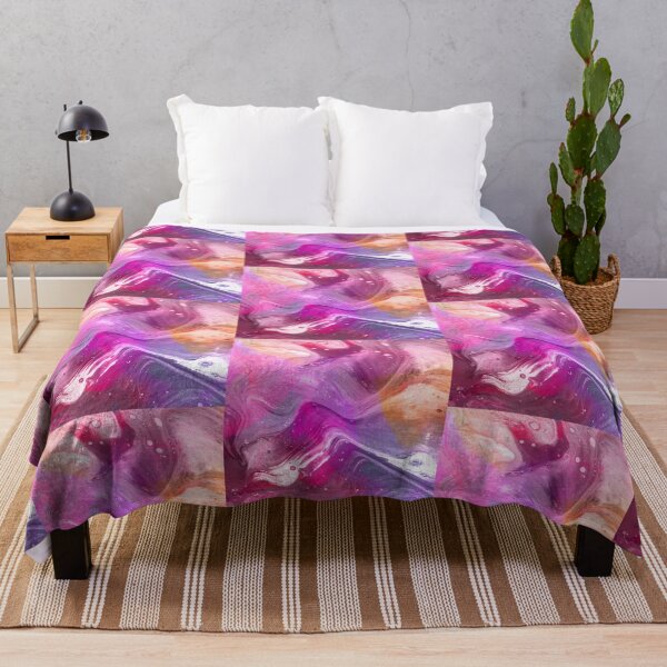 Item preview, Cosmic heat watercolour pink designed and sold by Delicarte.