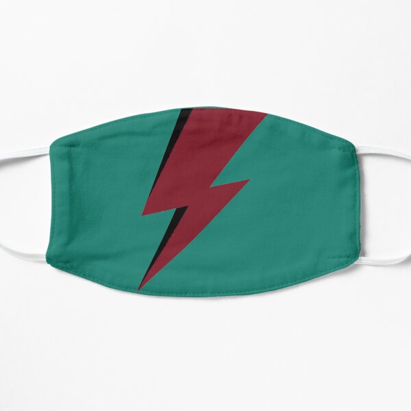 Red Bowie David Lightning Mask