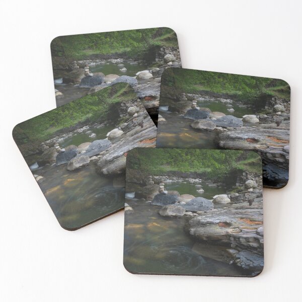 Item preview, Small stone stacks on the Afon Twrch designed and sold by Leighton Collins.