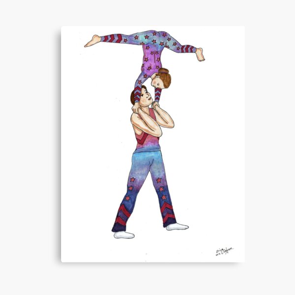 Skyview Gymnastics Ver2 Canvas Print