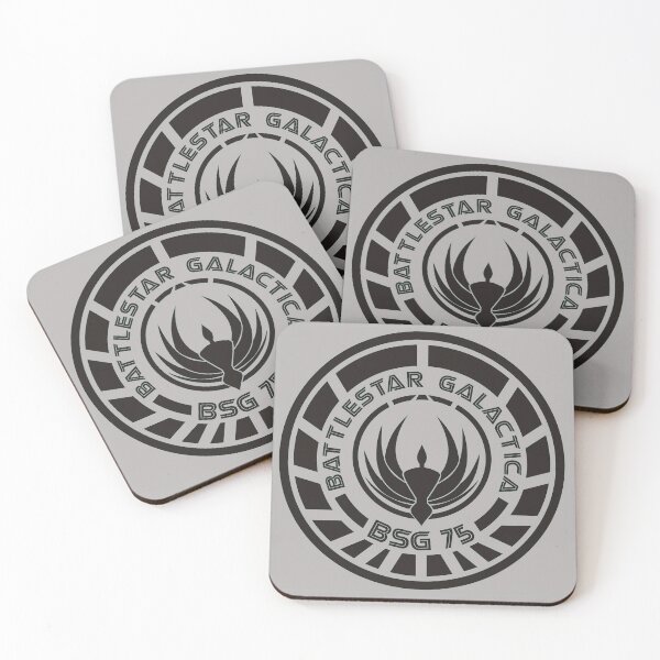 Battlestar Galactica Crest (BSG-75) Coasters (Set of 4)