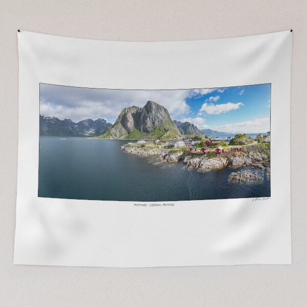 Item preview, Looking down to Hamnøy, Lofoten Islands, Norway designed and sold by AndreasPrott.