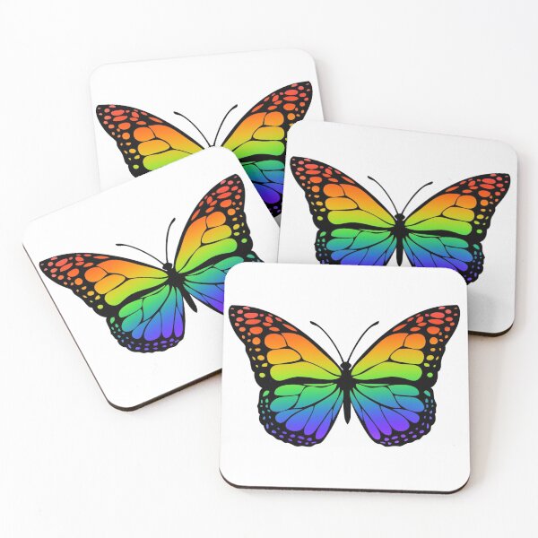 Item preview, Rainbow butterfly designed and sold by enchantededits.
