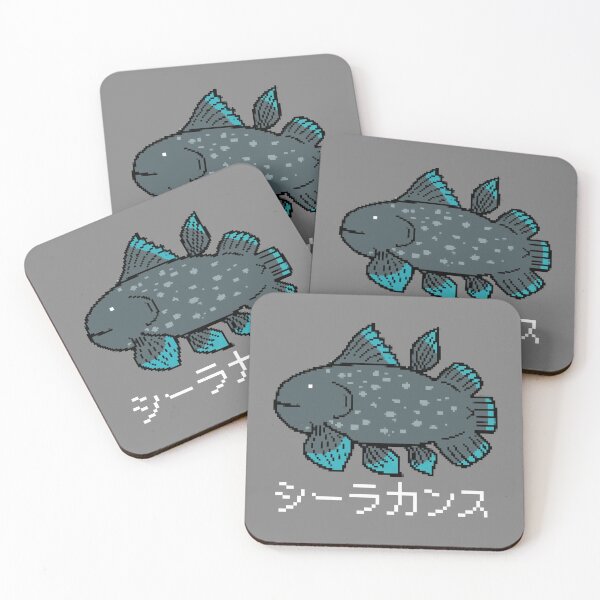 Item preview,  Cute Coelacanth (Pixel) designed and sold by Marinaaa010.