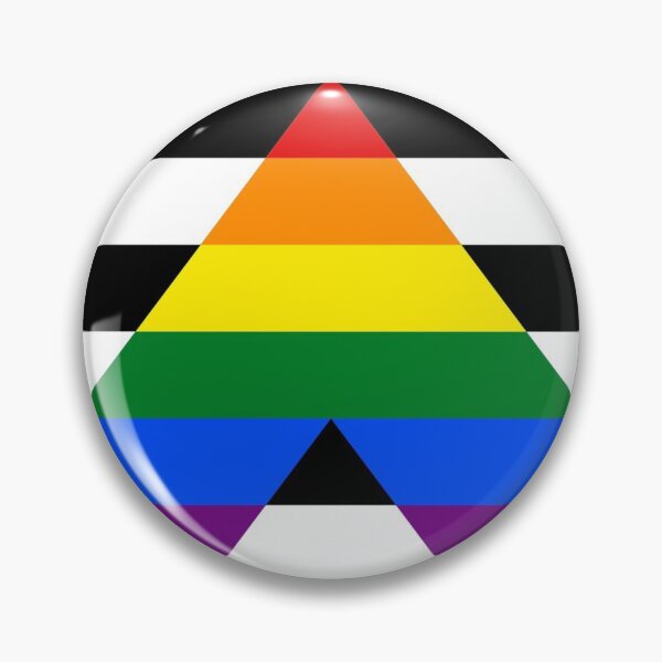 Item preview, Straight Ally (LGBT) Flag designed and sold by fandemonium.
